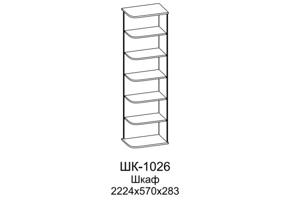 ШК-1026 Шкаф многоцелевой (ГС)