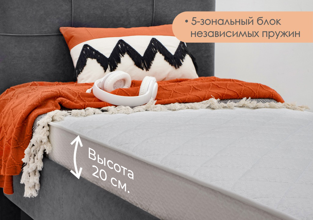 200*080 Prime Ultra Матрас (средняя, СП, ask)