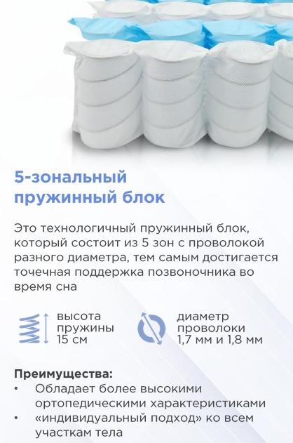 200*090 Prime Optima Матрас (средняя, СП, ask)
