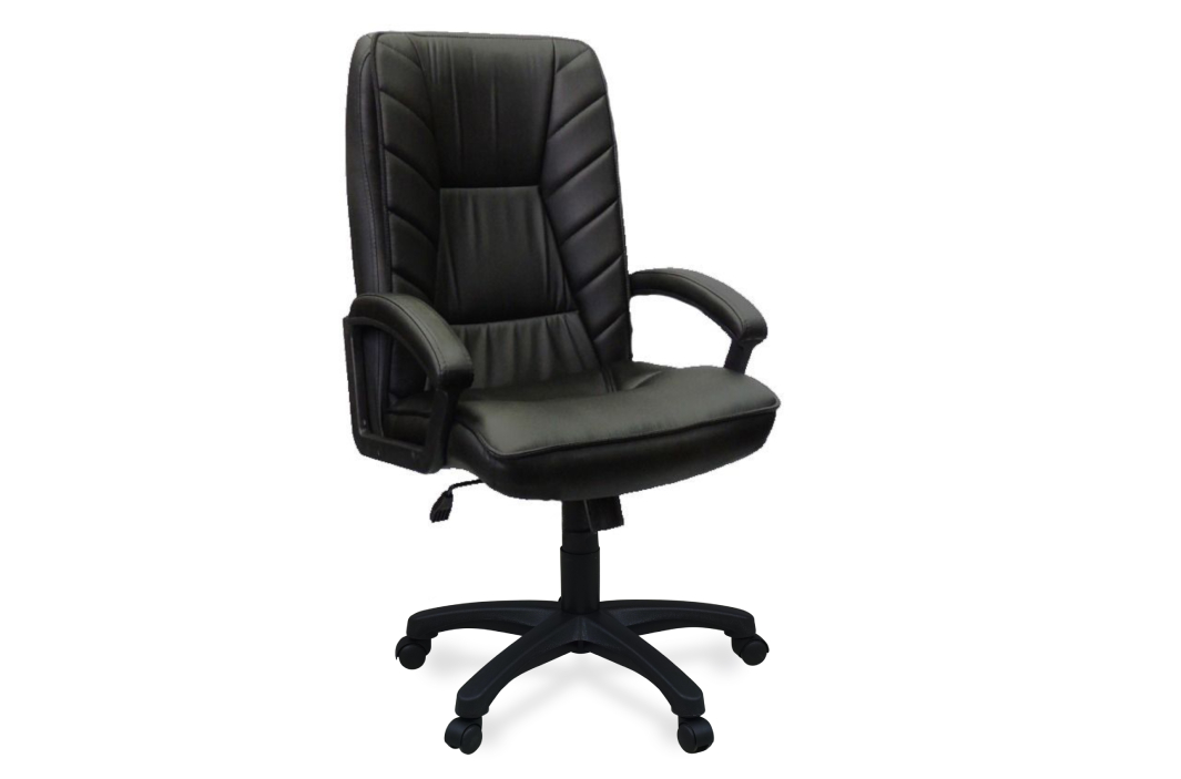 Фортуна 5(1) Кресло офисное (Атзек, черный, TOP-GAN, пятилучие Директор)