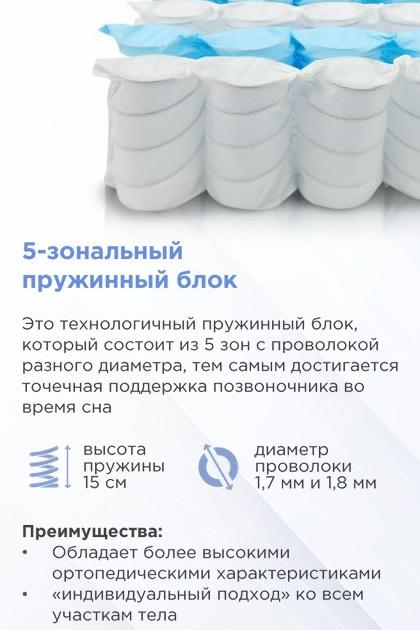 190*090 Prime Ultra Матрас (средняя, СП, ask)