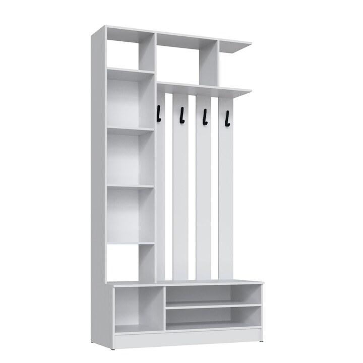 Прихожая Мадрид ЦС-1 (1,2) (белый/ателье светлое)
