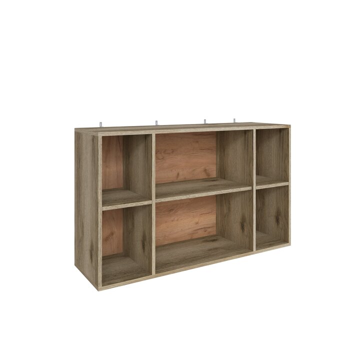 Гостиная Мадрид Полка навесная ПН-2 (1,1) (дуб делано)