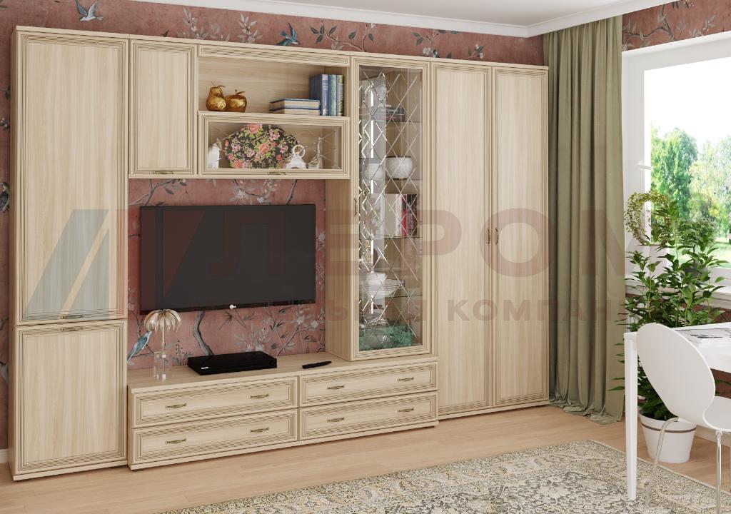 Гостиная Карина 16 (снежный ясень)