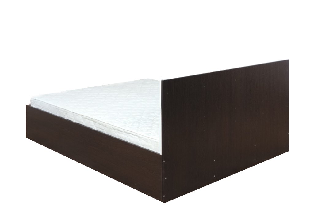 Вегас Кровать 1,4м (венге/белый глянец)