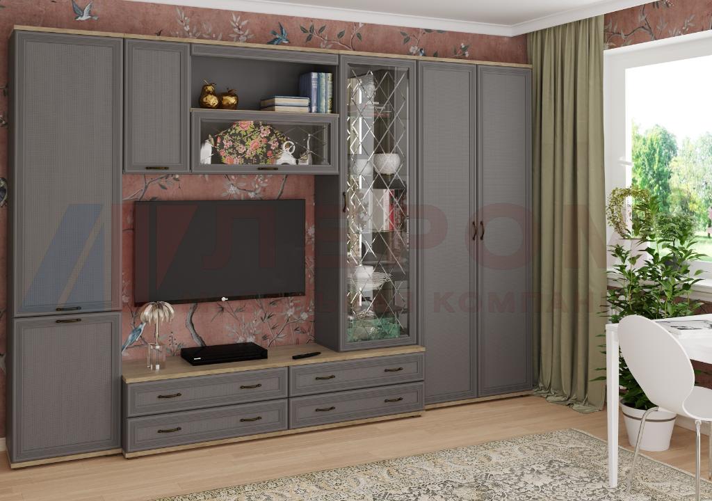 Гостиная Карина 16 (снежный ясень)