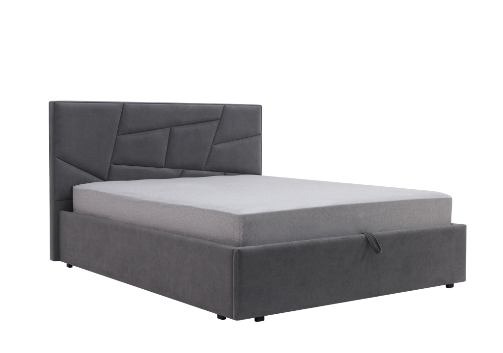 Кристалл Кровать (1600) с ПМ (WТ 2366-6 (какао), 2 кат)