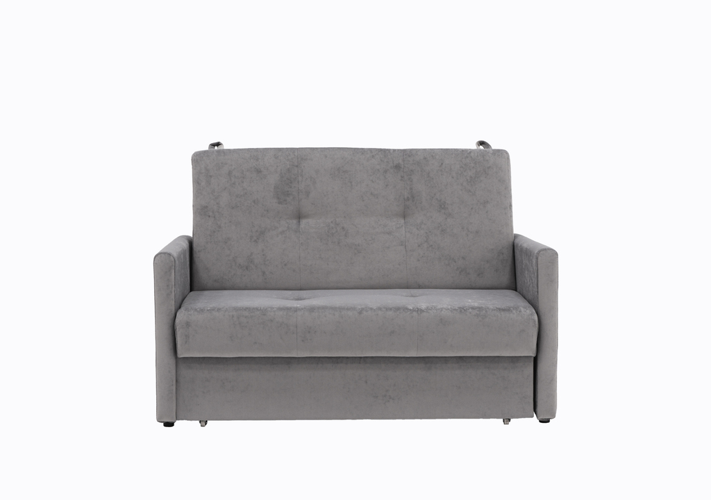 МИА Диван аккордеон (велюр синий)