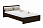 Гармония КР 602 Кровать 1,4м (венге/дуб белфорт)